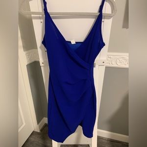 royal blue body on dress size small